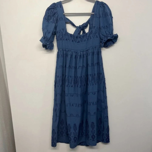 Blue Midi Dress - Picture 8 of 11